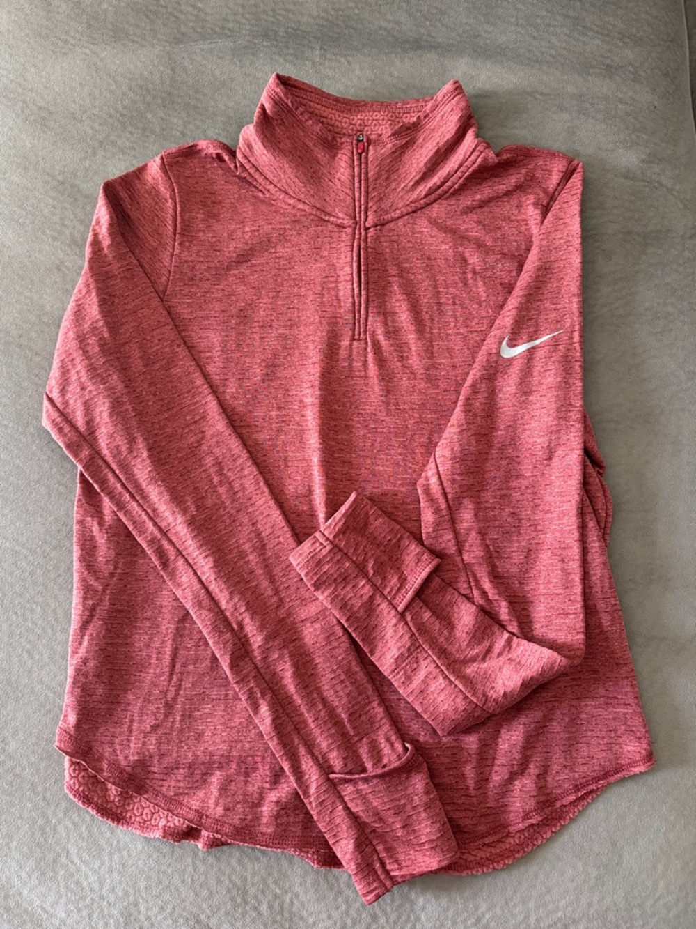 Nike Running Dri-FIT Women’s Brick 1/2 Zip Performance Pullover - M